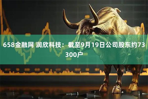 658金融网 润欣科技：截至9月19日公司股东约73300户