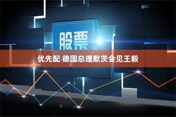 优先配 德国总理默茨会见王毅