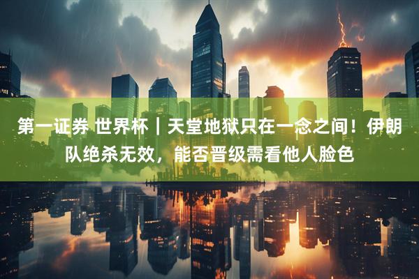 第一证券 世界杯｜天堂地狱只在一念之间！伊朗队绝杀无效，能否晋级需看他人脸色