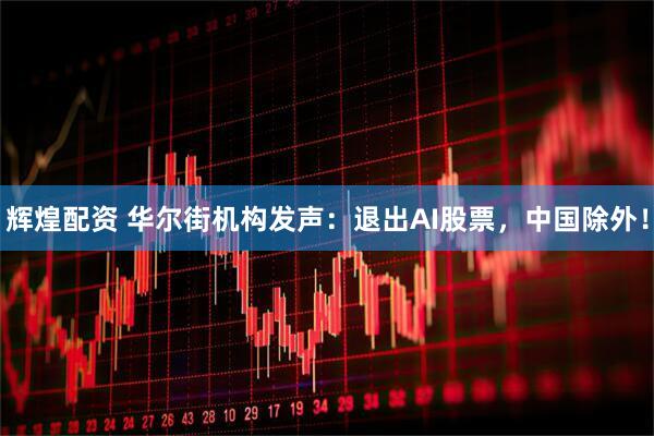 辉煌配资 华尔街机构发声:退出AI股票,中国除外!